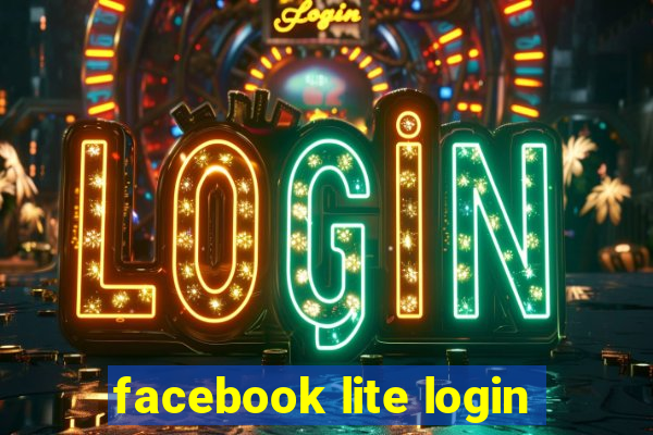 facebook lite login